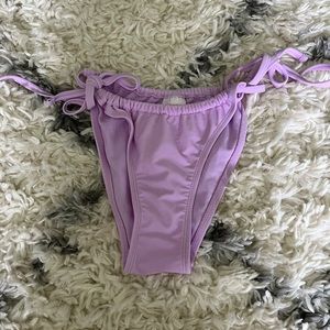 Womens Target purple bikini bottoms size small